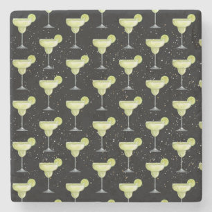 Margarita Cocktail Patroon Stenen Onderzetter