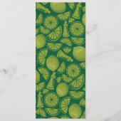 Margarita Cocktail Recette Invitation (Dos)