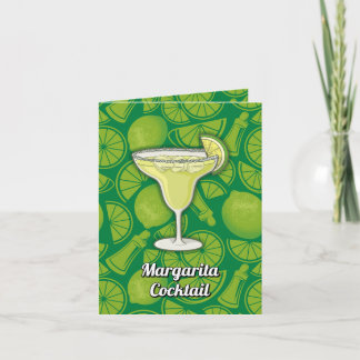 Margarita Cocktail Recipe Kaart