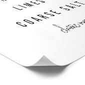 Margarita Cocktail Recipe Poster (Hoek)