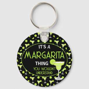 Margarita Cocktail Schattig Sleutelhanger