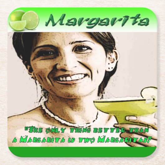 Margarita Drink Onderzetter (Voorkant)