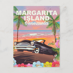 Margarita Eiland - Venezuela reisposter Briefkaart