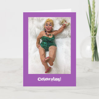 Margarita Girl Birthday Card Kaart