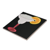 Margarita Glass Tegeltje (Zijkant)