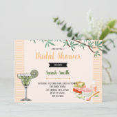 Margarita mini invitation à la fête du visage (Debout devant)