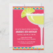 Margarita Party Invitation (Devant)