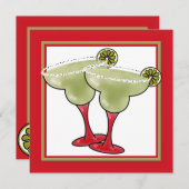 Margarita Party Kaart (Voorkant / Achterkant)