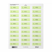 Margarita Party Return Address Label (Full Sheet)