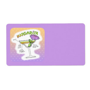MARGARITA RECEPT COCKTAIL KUNST ETIKET