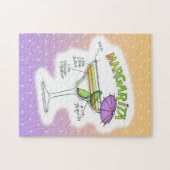MARGARITA RECIPE COCKTAIL ART LEGPUZZEL (Horizontaal)