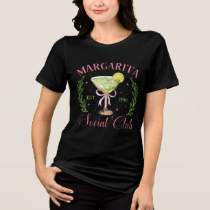 Margarita Social Club – Pretentieloze Cocktail T-S Tri-Blend Shirt