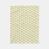 Margarita Summer Cocktail Mixed Drink Lime Green Fleece Deken (Voorkant)