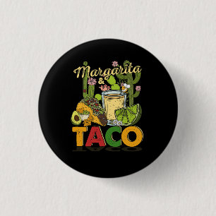 Margarita Tacos Grappige Margarita Tequila Drinker Ronde Button 3,2 Cm