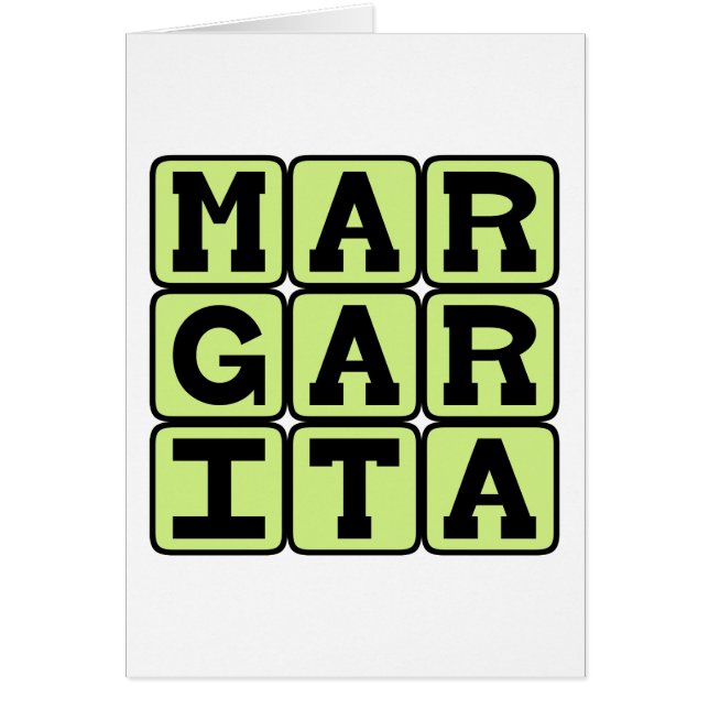 Margarita, Tequila Boisson Mixte (Devant)