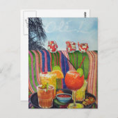 Margarita Tequila Ole! Briefkaart (Voorkant / Achterkant)