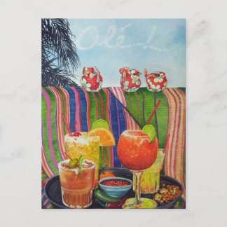 Margarita Tequila Ole! Briefkaart