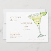 Margarita Texas Style Couples Wedding Shower Kaart (Voorkant)