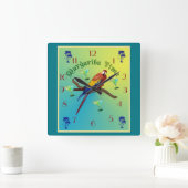 Margarita-tijd Vierkante Klok (Huis)