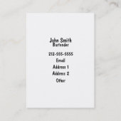 Margarita Visitekaartje (Achterkant)