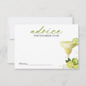 Margarita Vrijgezellenfeest Advies voor de Bruid K Kaart (Voorkant)