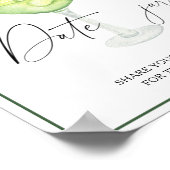 Margarita Vrijgezellenfeest Datum nacht ideeën Poster (Hoek)