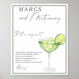 Margarita vrijgezellenfeest Zet een ring op het sp Poster