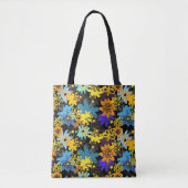 margaritas , canvas tas van daisies (Voorkant)