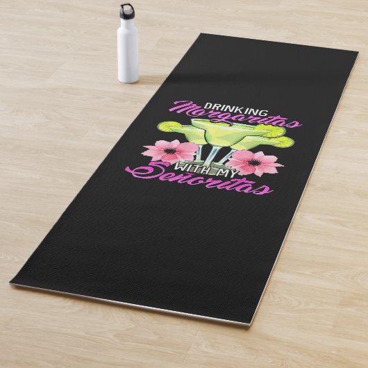 Margaritas drink met mijn Senoritas Yogamat (In situ)