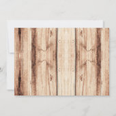 Margaritas en monogrammen partijuitnodiging kaart (Achterkant)