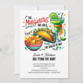 Margaritas en Tacos Leuke kleurrijke verlovingsfee Kaart (Voorkant)