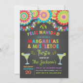 Margaritas et invitation de fête de vacances de (Devant)