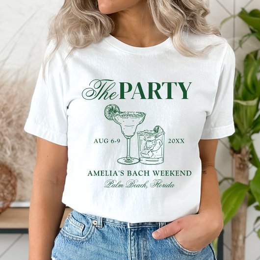 Margaritas & Huwelijk Bruidsfeest De Party T-shirt