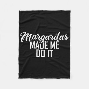 Margaritas liet me het doen Cinco de Mayo Gift Fleece Deken