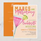 Margaritas Margs & Huwelijksvrijgezellenweekend Kaart (Voorkant / Achterkant)