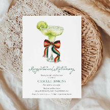 Margaritas & Matrimony Bruiloftsuitnodiging