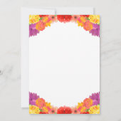 Margaritas met mijn Senorita Floral Kaart (Achterkant)