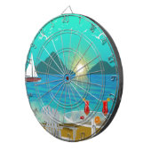 Margaritaville Dartbord (Voorkant Rechts)