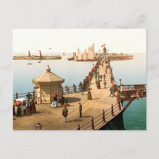 Margate Jetty British Seaside Briefkaart (Voorkant)