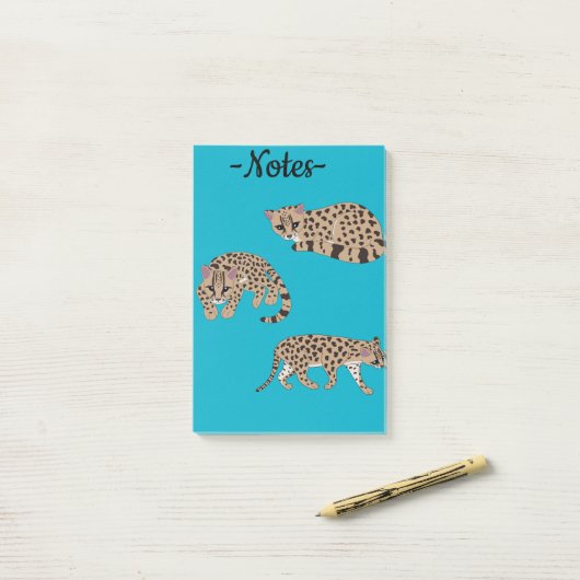 Margays Post-it® Notes (Op bureau)