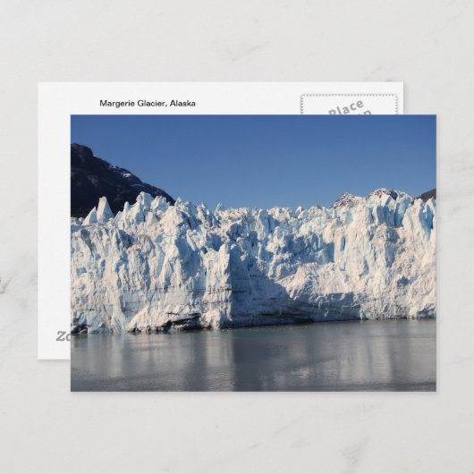 Margerie Glacier, Alaska Briefkaart (Voorkant / Achterkant)