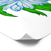 Margeriten Blume Poster (Hoek)