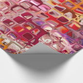 Margi Modern Elegant Chic Wrapping Paper Cadeaupapier (Hoek)