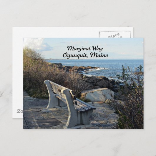 Marginal Way, Ogunquit, Maine Briefkaart (Voorkant / Achterkant)