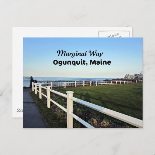 Marginal Way, Ogunquit, Maine Briefkaart (Voorkant / Achterkant)