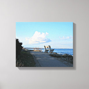 Marginal Way, Ogunquit, Maine Canvas Afdruk