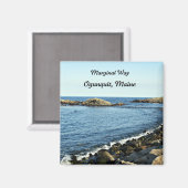 Marginal Way, Ogunquit, Maine Magneet (Voorkant / Achterkant)