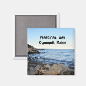 Marginal Way, Ogunquit, Maine Magneet (Voorkant / Achterkant)
