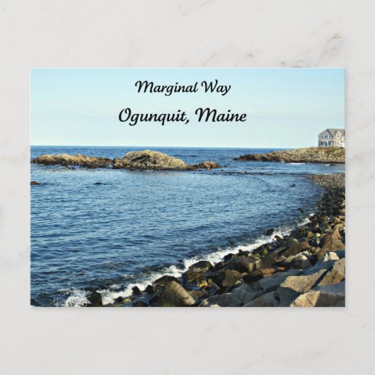 Marginale Manier, Ogunquit, Maine Briefkaart (Voorkant)