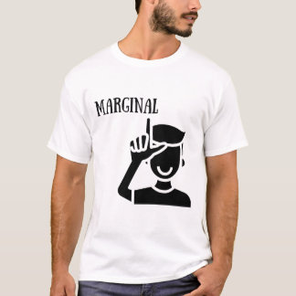 marginale verliezer t-shirt